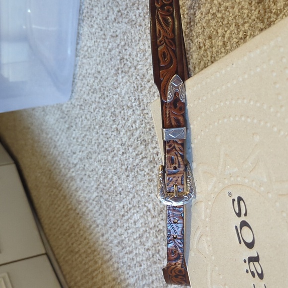 Hand Tooled Leather Belt - Picture 13 of 13